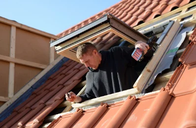 Pose de fenêtres de toit Velux à Herpelmont